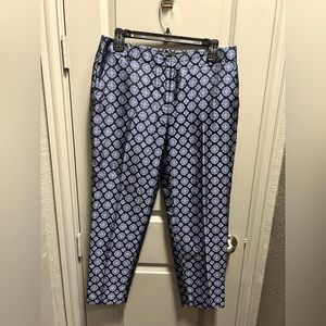100% Silk J Crew Ankle Pants